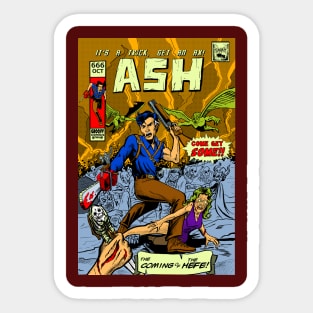 Ash The Coming of the Hefe Sticker